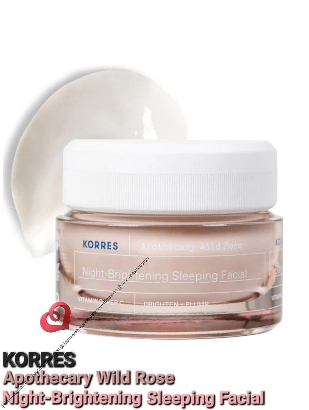 KORRES Apothecary Wild Rose Night-Brightening Sleeping Facial